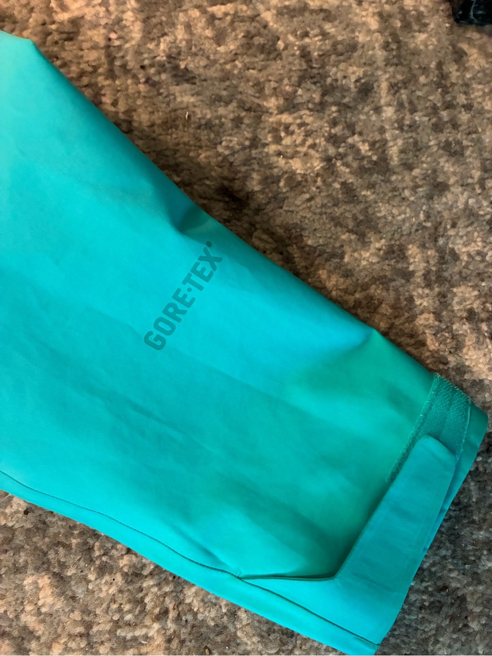 Patagonia Women’s GORE-TEX Waterproof Rain Jacket – Turquoise/Blue – Size Small - Picture 3 of 7